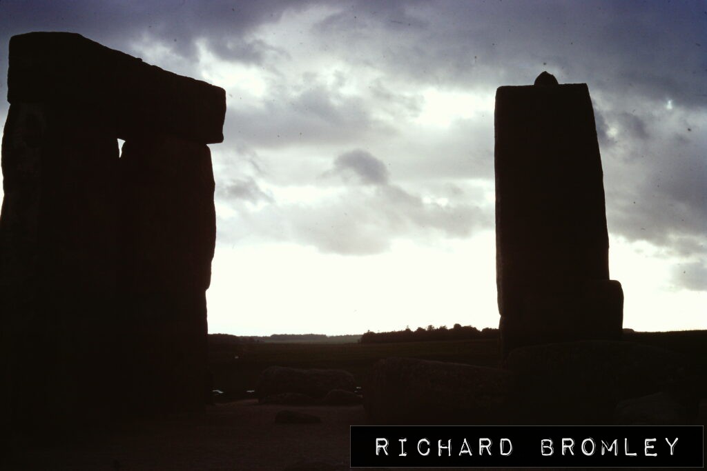 Silhouette of Stonehenge, England 1968
